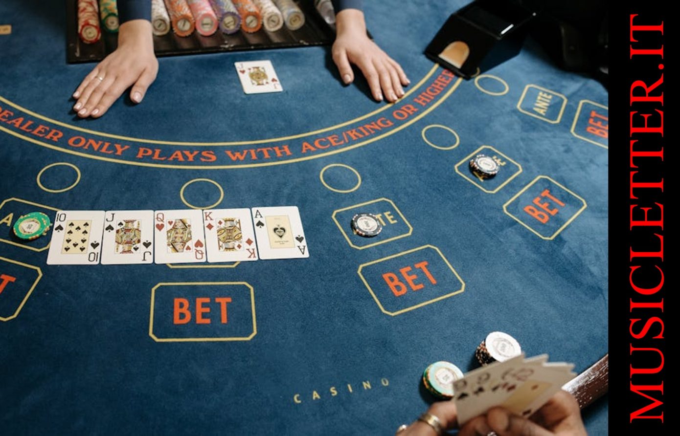 Musica e poker (pexels photo)