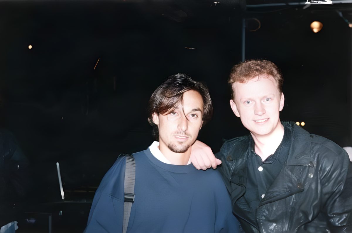 Terry Chimes (The Clash) (Atina, primi anni Novanta)